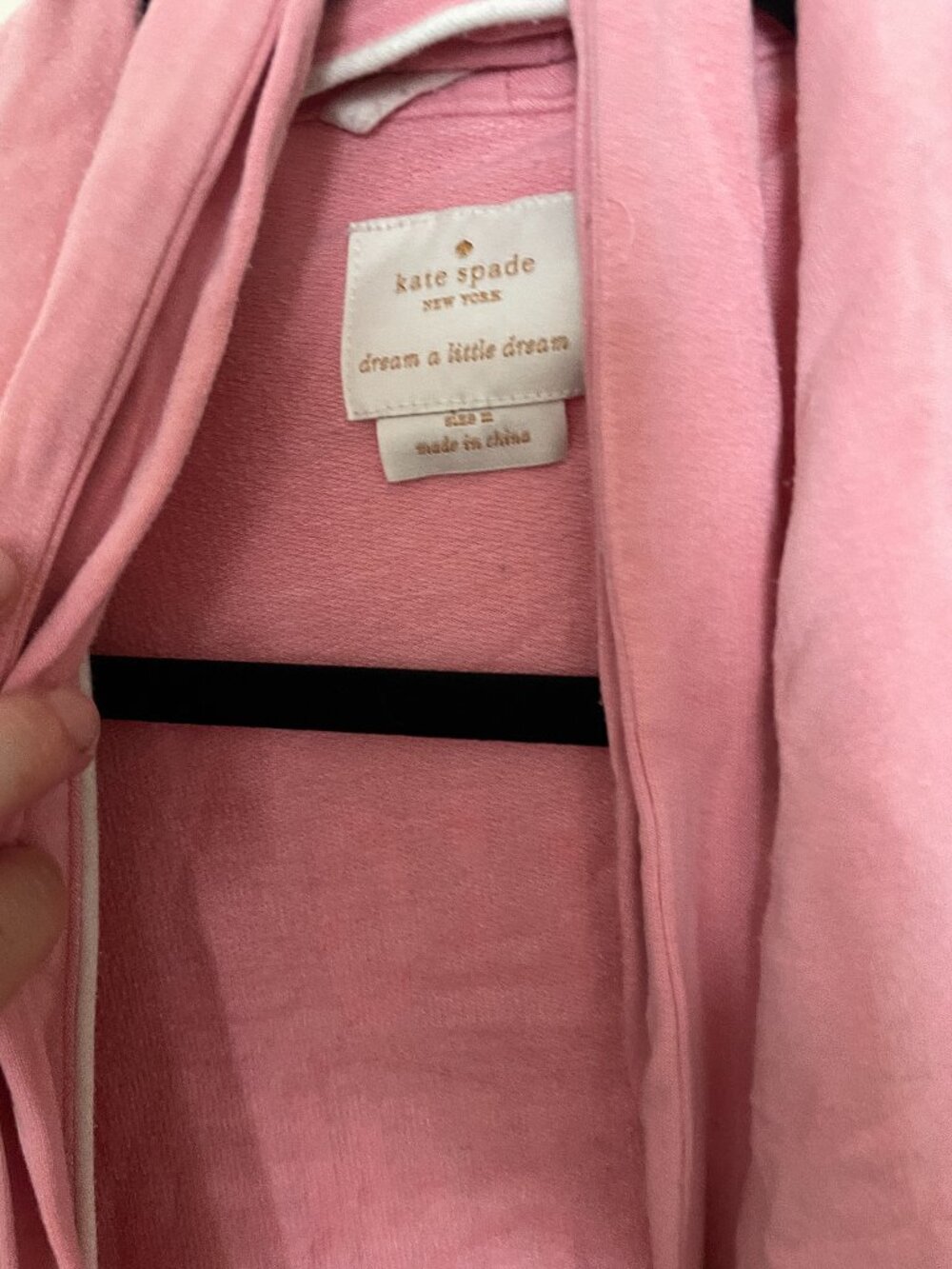 Kate Spade "Hello Sunshine" Pink Robe - Picture 2 of 3